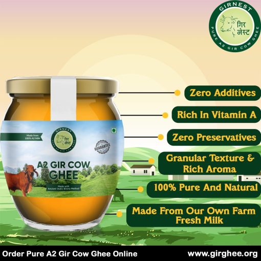 Gir Cow ghee 500 ML Health Benefits